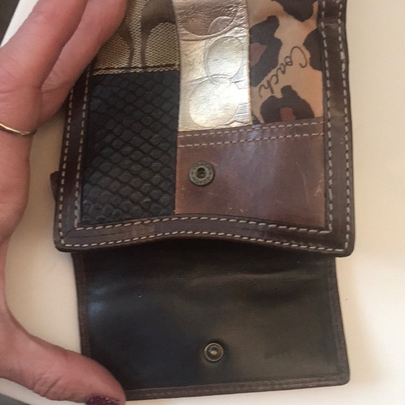 Coach Patchwork Bifold Wallet - Picture 7 of 13